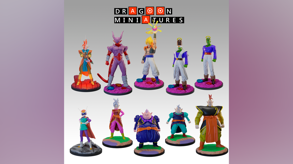 Janemba&Tapion Movie Saga- DragonBall Z - 28mm-32mm DnD Pathfinder Tabletop RPG