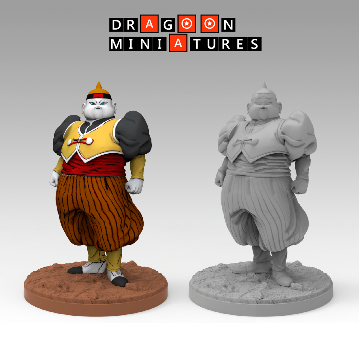 Android Saga P2 - DragonBall Z - 28mm-32mm DnD Pathfinder Tabletop RPG