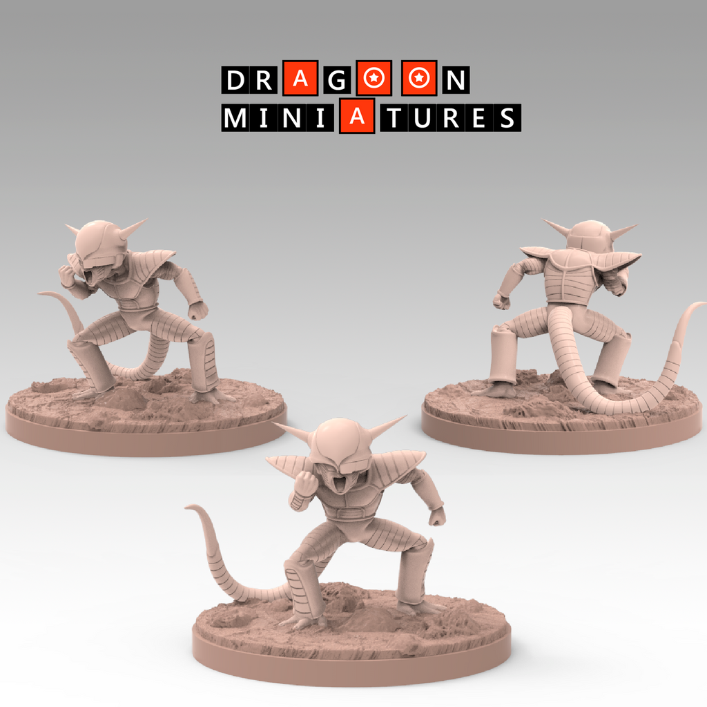 Frieza Saga P3 - DragonBall Z - 28mm-32mm DnD Pathfinder Tabletop RPG