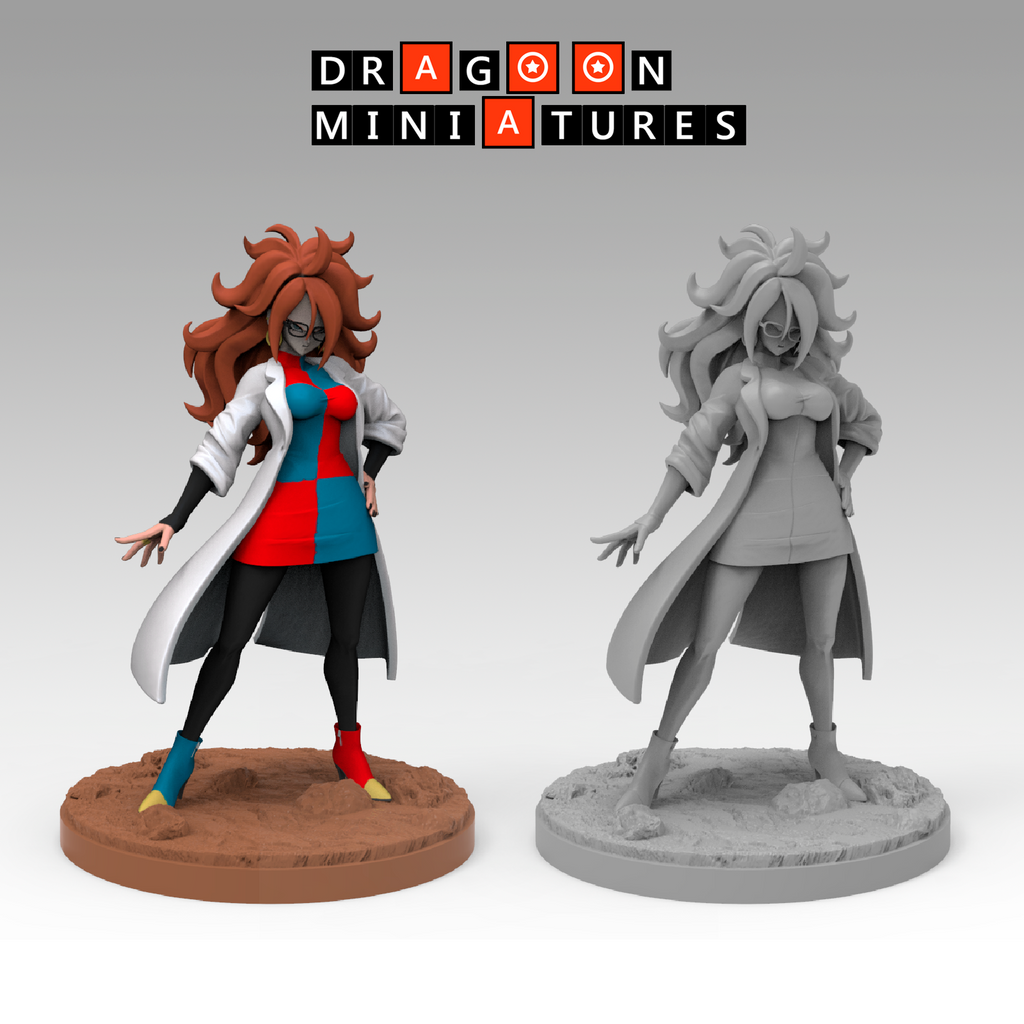 Android Saga P2 - DragonBall Z - 28mm-32mm DnD Pathfinder Tabletop RPG