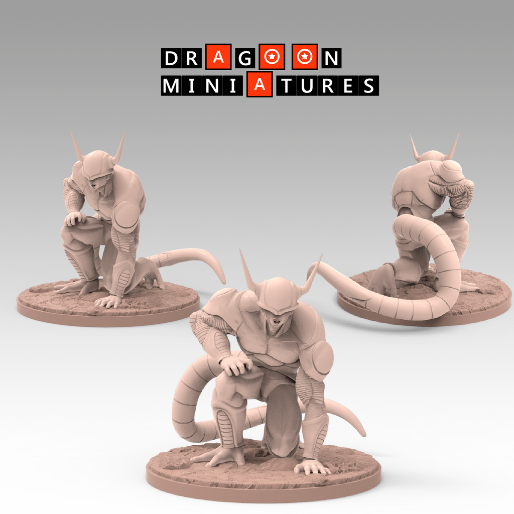 Frieza Saga P3 - DragonBall Z - 28mm-32mm DnD Pathfinder Tabletop RPG
