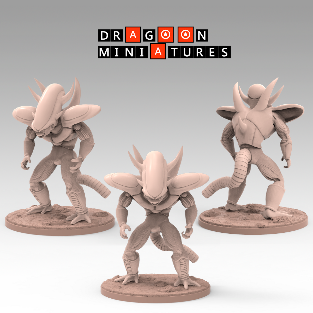 Frieza Saga P3 - DragonBall Z - 28mm-32mm DnD Pathfinder Tabletop RPG
