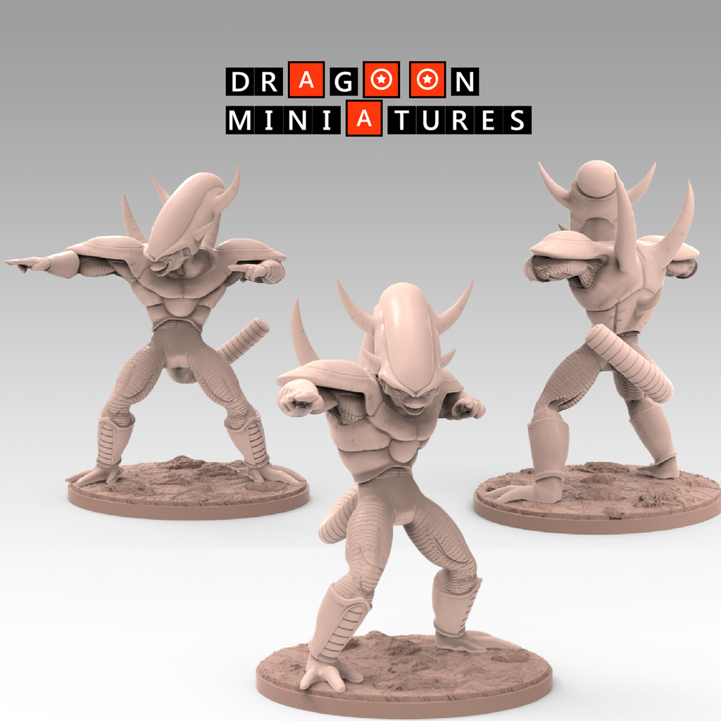 Frieza Saga P3 - DragonBall Z - 28mm-32mm DnD Pathfinder Tabletop RPG
