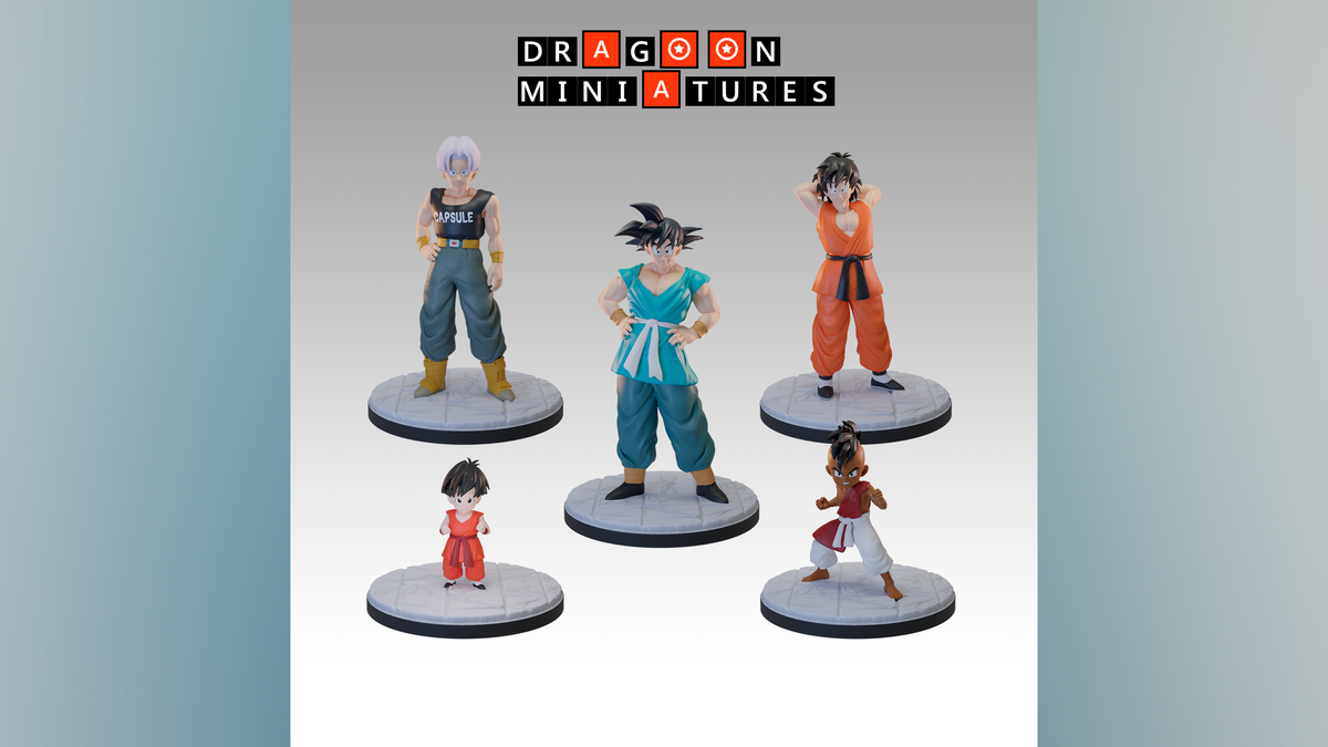 End Of Z Saga- DragonBall Z - 28mm-32mm DnD Pathfinder Tabletop RPG
