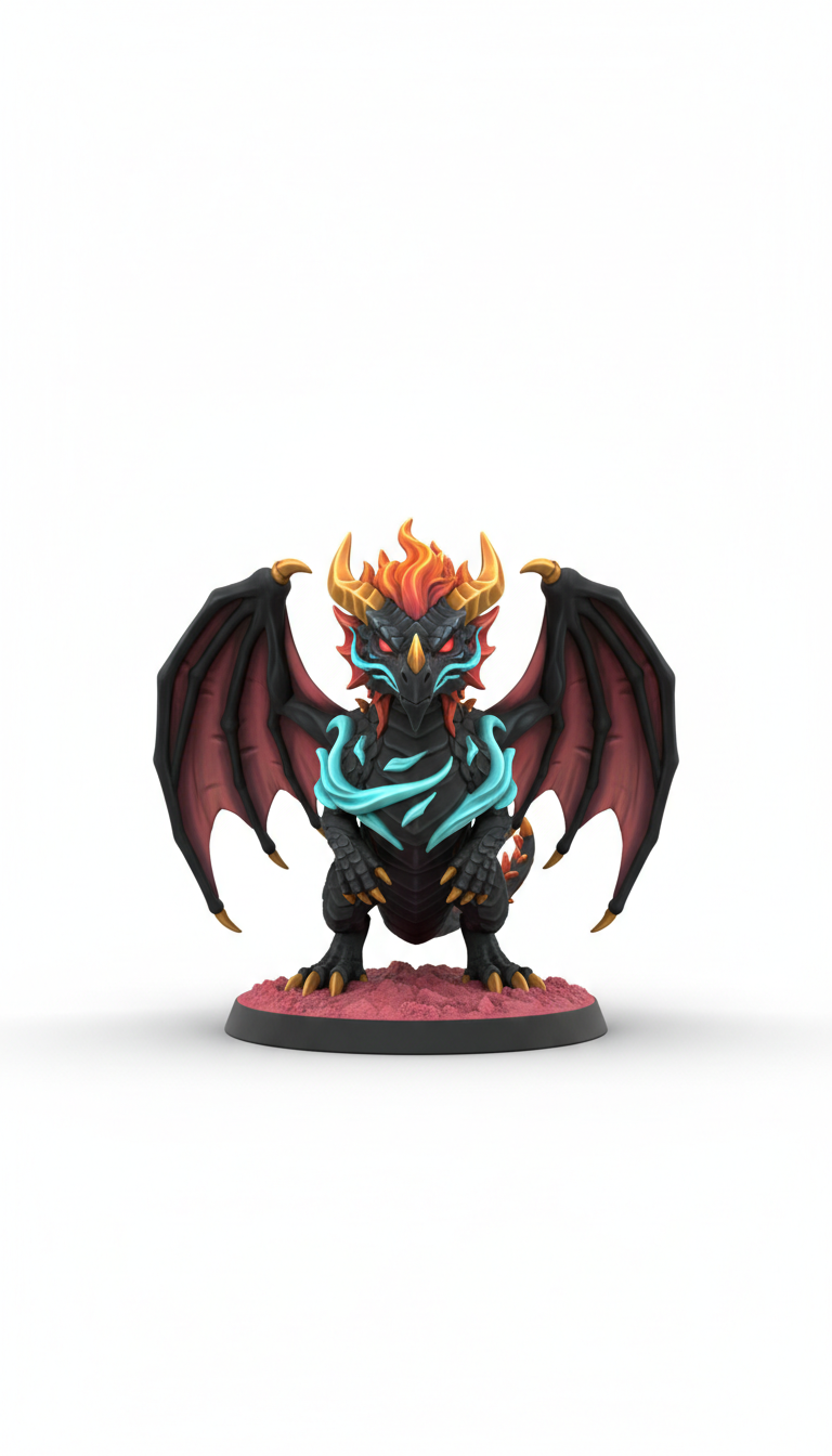 Dragon Familiar Perched Companion