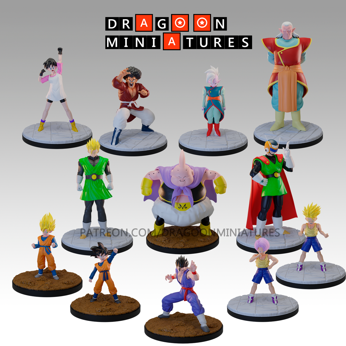 Buu's Saga Part 2 - DragonBall Z - 28mm-32mm DnD Pathfinder Tabletop RPG