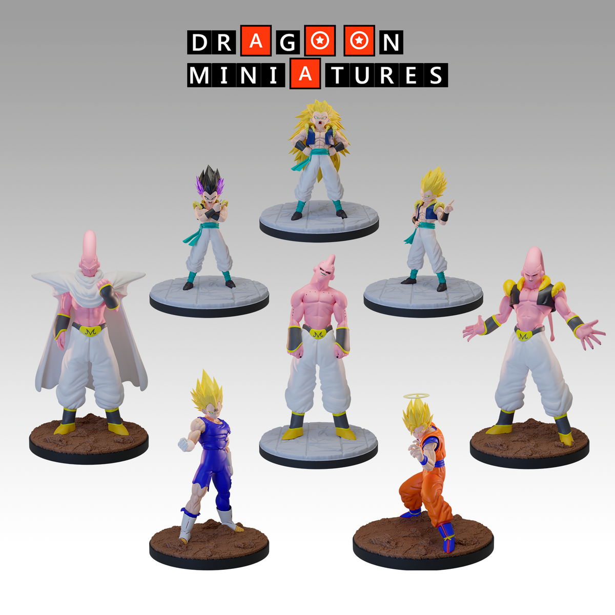 Buu's Saga Part 3- DragonBall Z - 28mm-32mm DnD Pathfinder Tabletop RPG