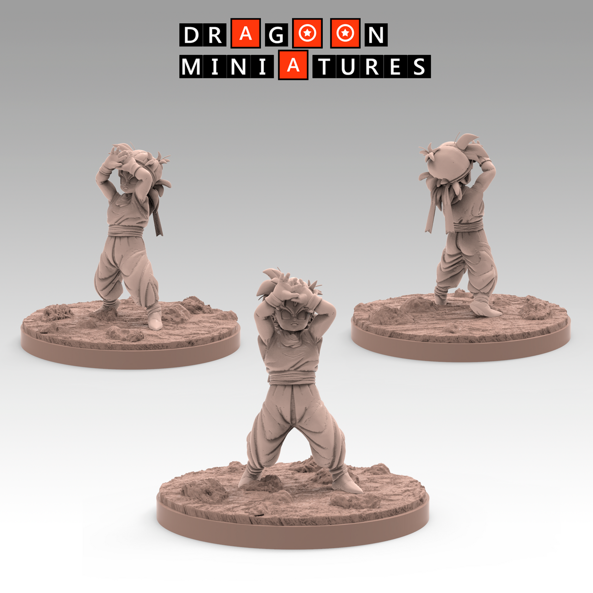 Saiyan Saga P2 - DragonBall Z - 28mm-32mm DnD Pathfinder Tabletop RPG