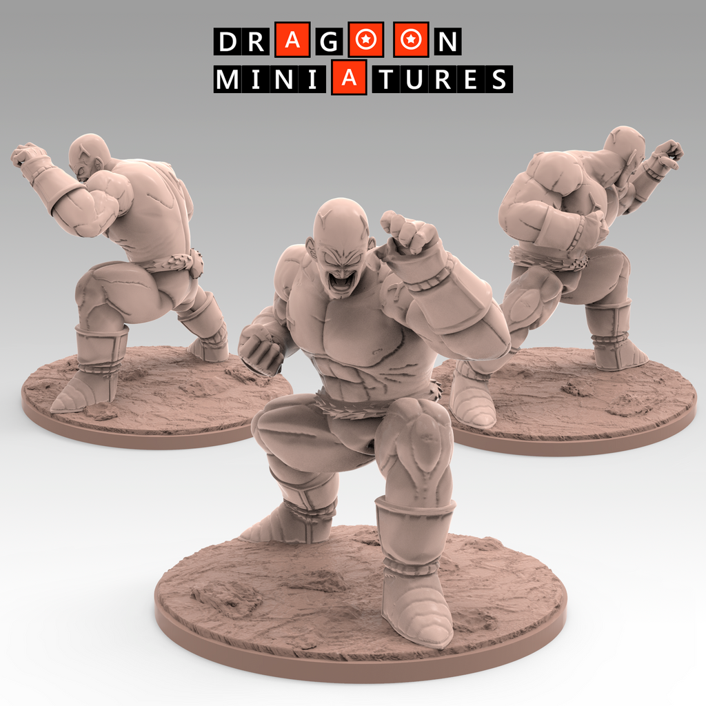 Saiyan Saga P2 - DragonBall Z - 28mm-32mm DnD Pathfinder Tabletop RPG