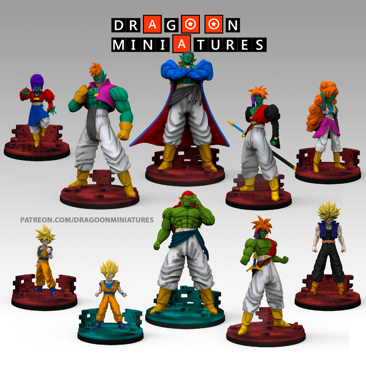Future Gohan/ Movie Special DragonBall Z - 28mm-32mm DnD Pathfinder Tabletop RPG