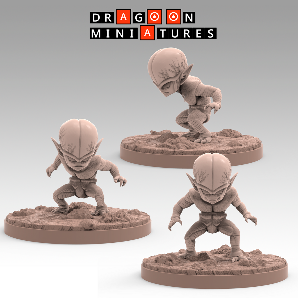 Saiyan Saga P2 - DragonBall Z - 28mm-32mm DnD Pathfinder Tabletop RPG