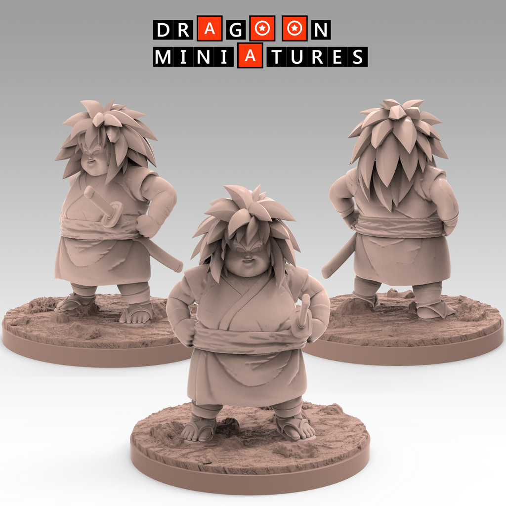 Saiyan Saga P2 - DragonBall Z - 28mm-32mm DnD Pathfinder Tabletop RPG