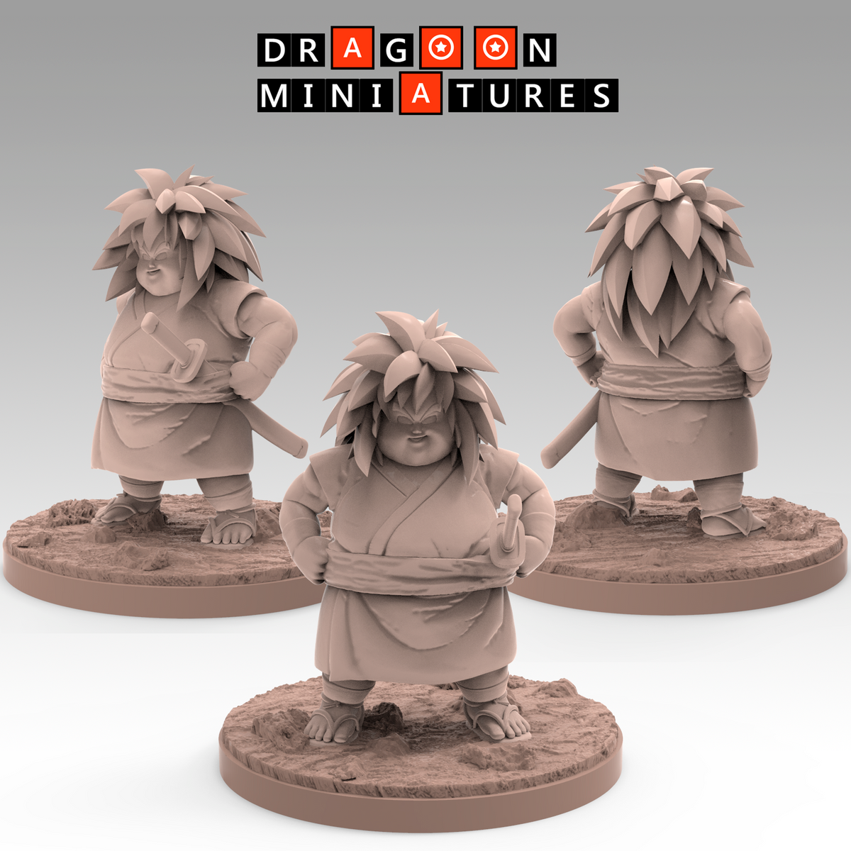 Saiyan Saga P2 - DragonBall Z - 28mm-32mm DnD Pathfinder Tabletop RPG
