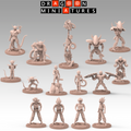 Frieza Saga P3 - DragonBall Z - 28mm-32mm DnD Pathfinder Tabletop RPG