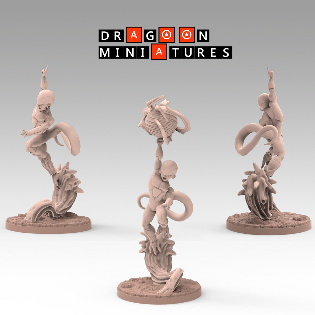 Frieza Saga P3 - DragonBall Z - 28mm-32mm DnD Pathfinder Tabletop RPG