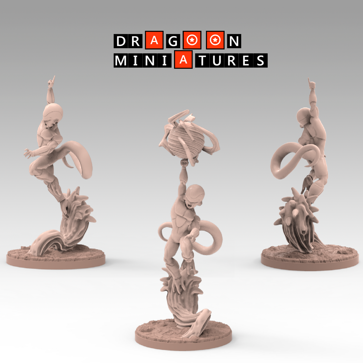 Frieza Saga P3 - DragonBall Z - 28mm-32mm DnD Pathfinder Tabletop RPG
