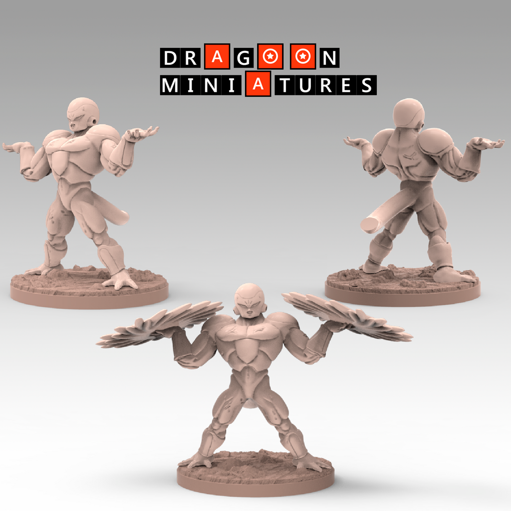 Frieza Saga P3 - DragonBall Z - 28mm-32mm DnD Pathfinder Tabletop RPG