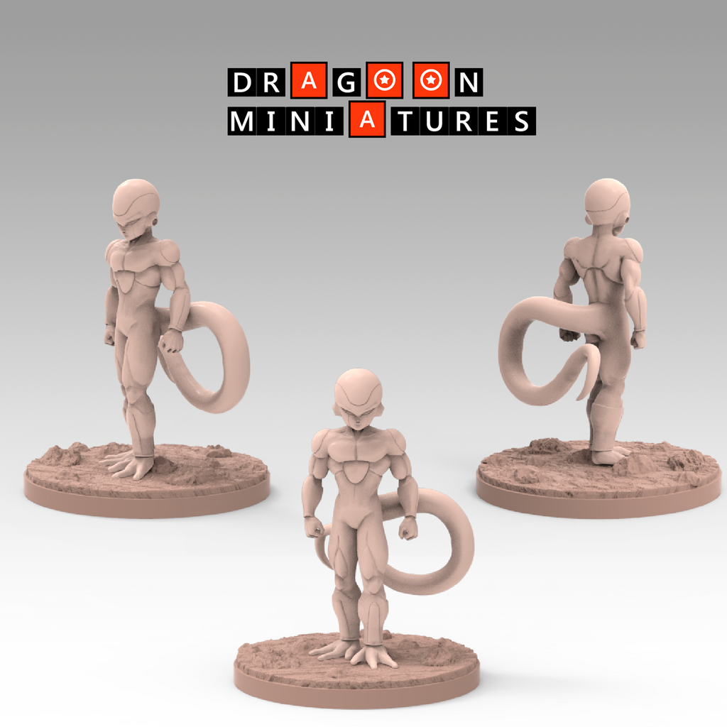 Frieza Saga P3 - DragonBall Z - 28mm-32mm DnD Pathfinder Tabletop RPG