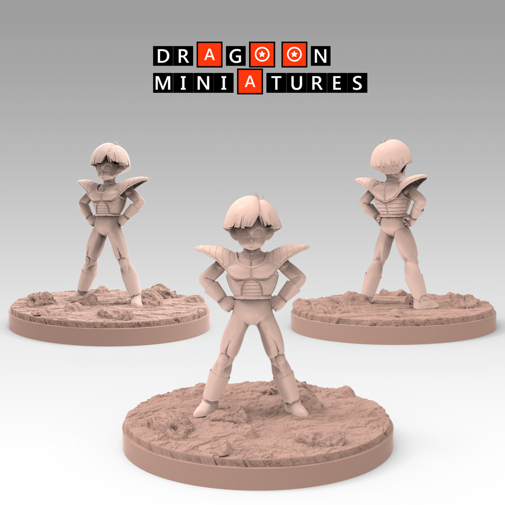 Frieza Saga P1 - DragonBall Z - 28mm-32mm DnD Pathfinder Tabletop RPG