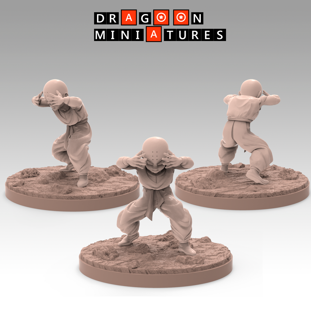Saiyan Saga P2 - DragonBall Z - 28mm-32mm DnD Pathfinder Tabletop RPG