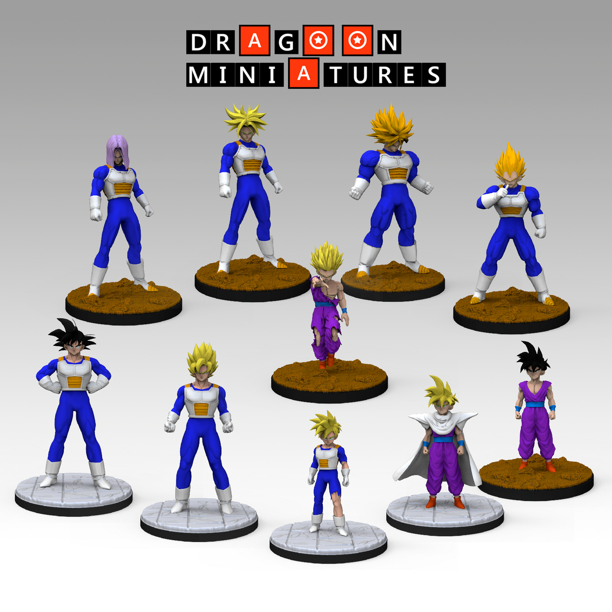 Android Saga P4 - DragonBall Z - 28mm-32mm DnD Pathfinder Tabletop RPG