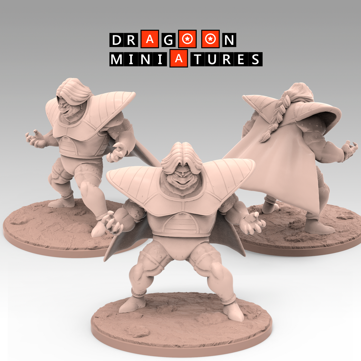 Frieza Saga P1 - DragonBall Z - 28mm-32mm DnD Pathfinder Tabletop RPG