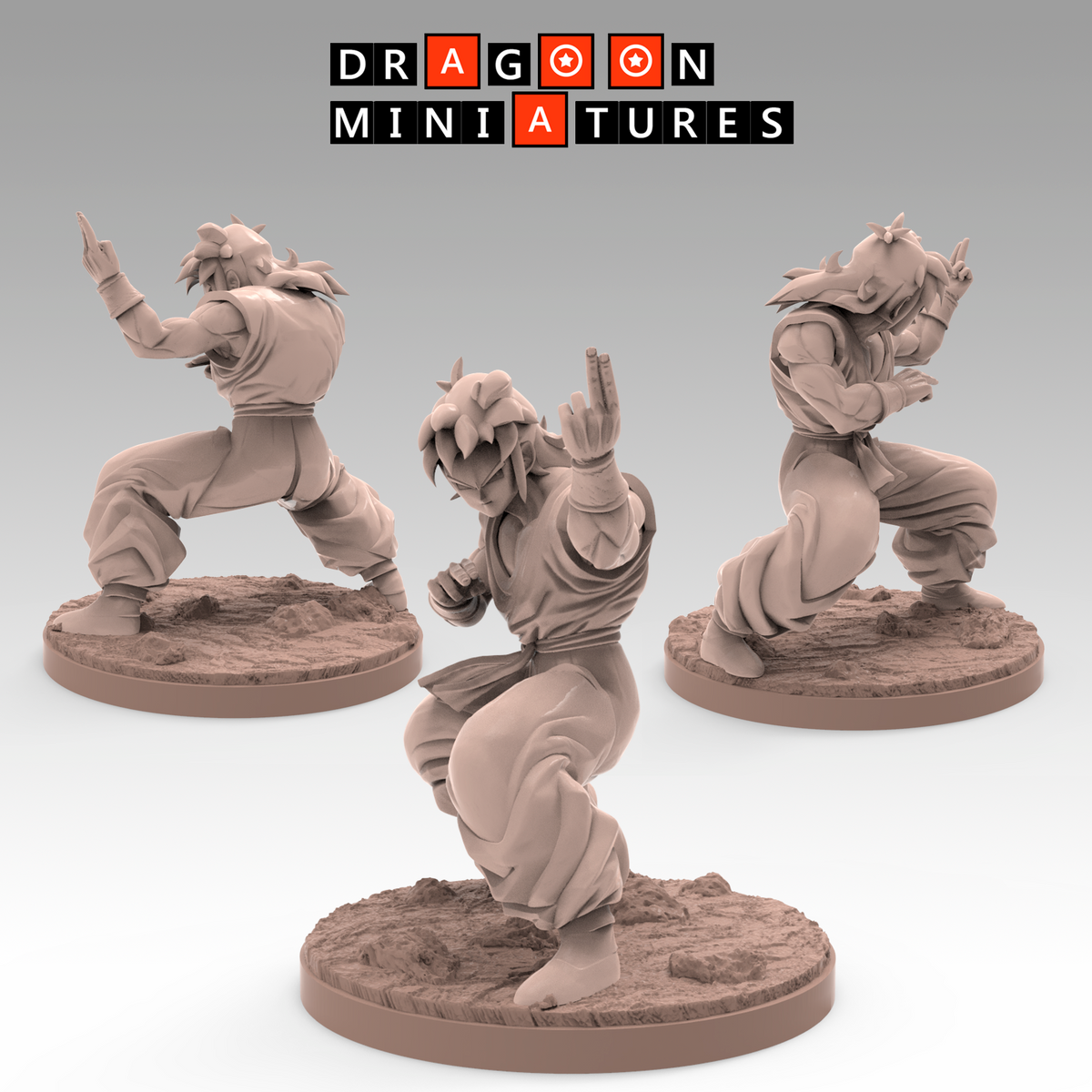 Saiyan Saga P2 - DragonBall Z - 28mm-32mm DnD Pathfinder Tabletop RPG